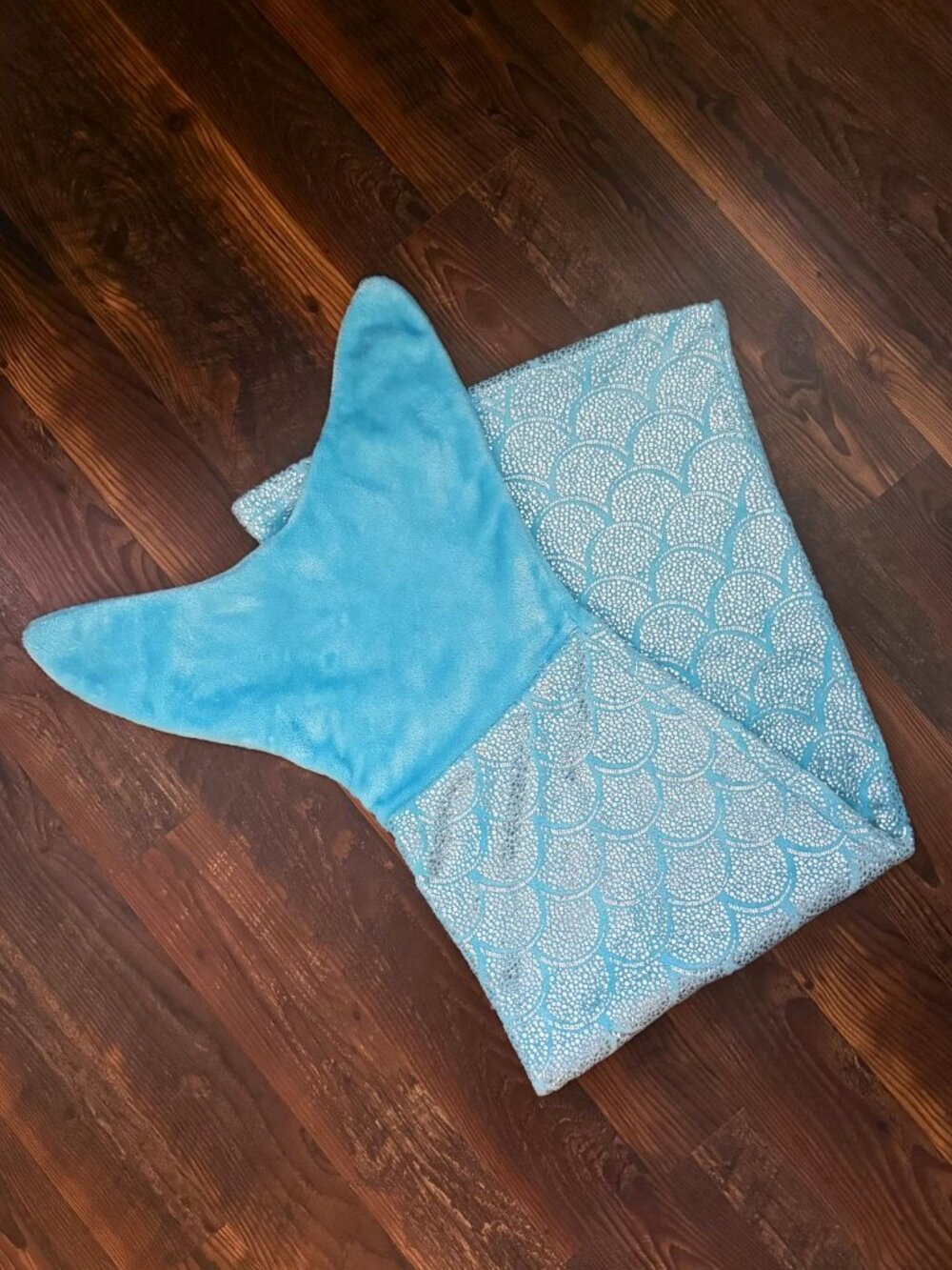 Mermaid Tail Fleece Blanket